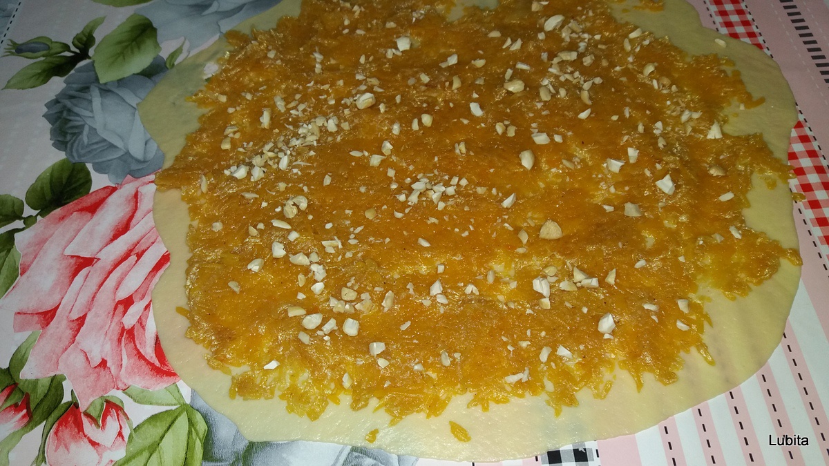 Placinta cu mere dovleac si gutui