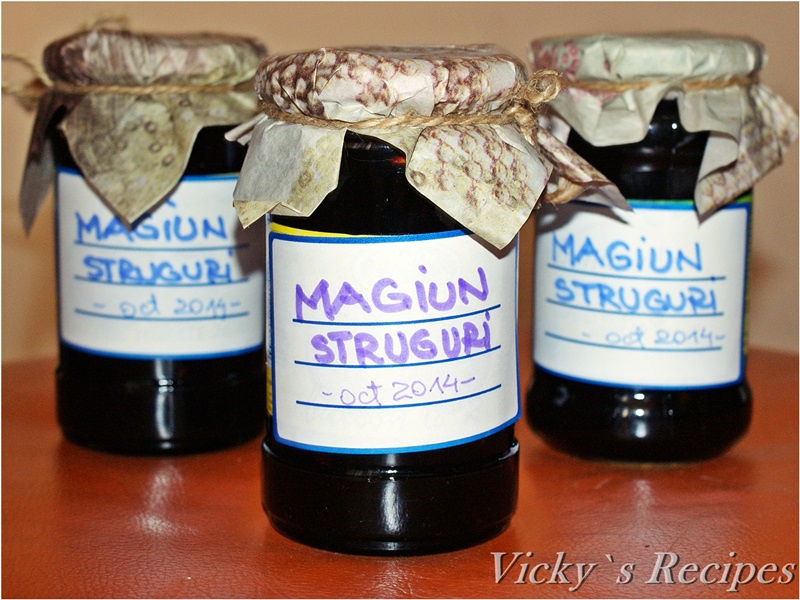 Magiun de struguri cu nuca