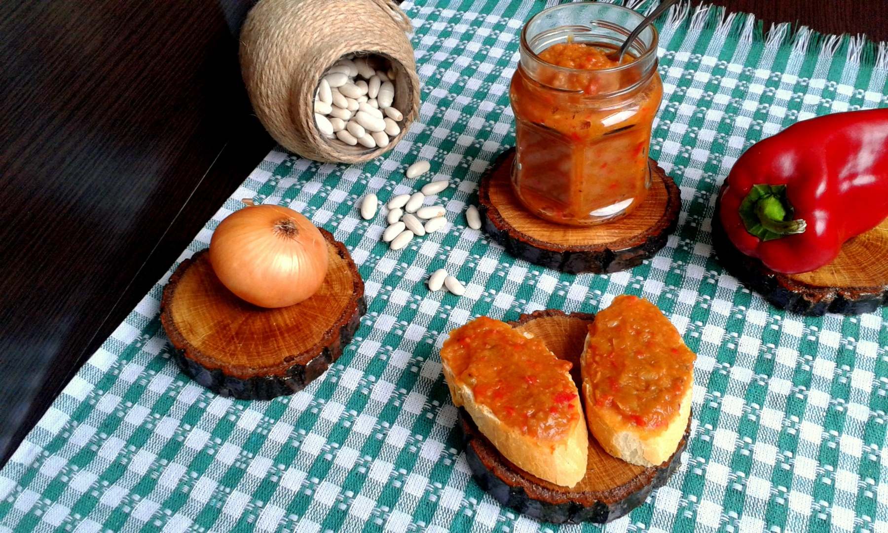 Zacusca de fasole boabe