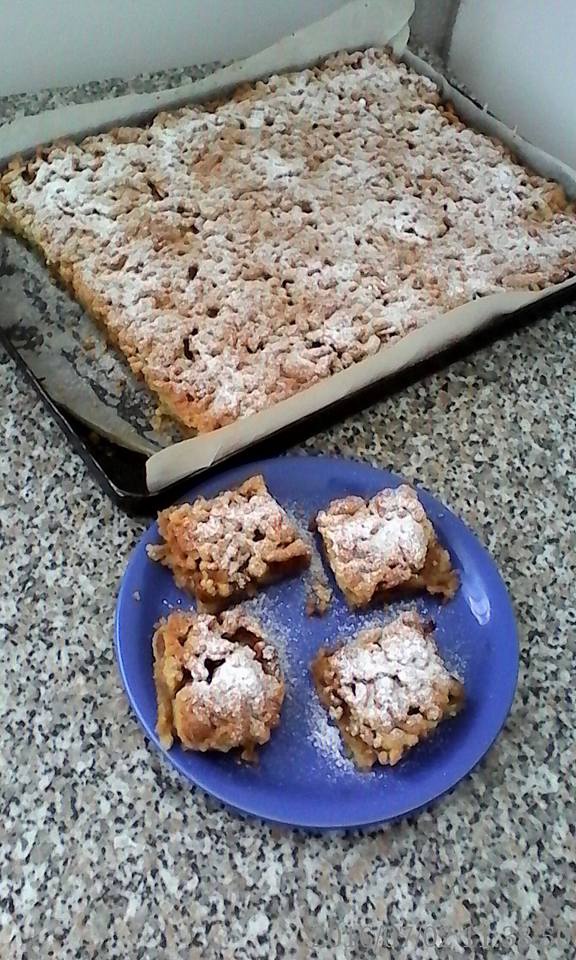 Prajitura cu mere si boti