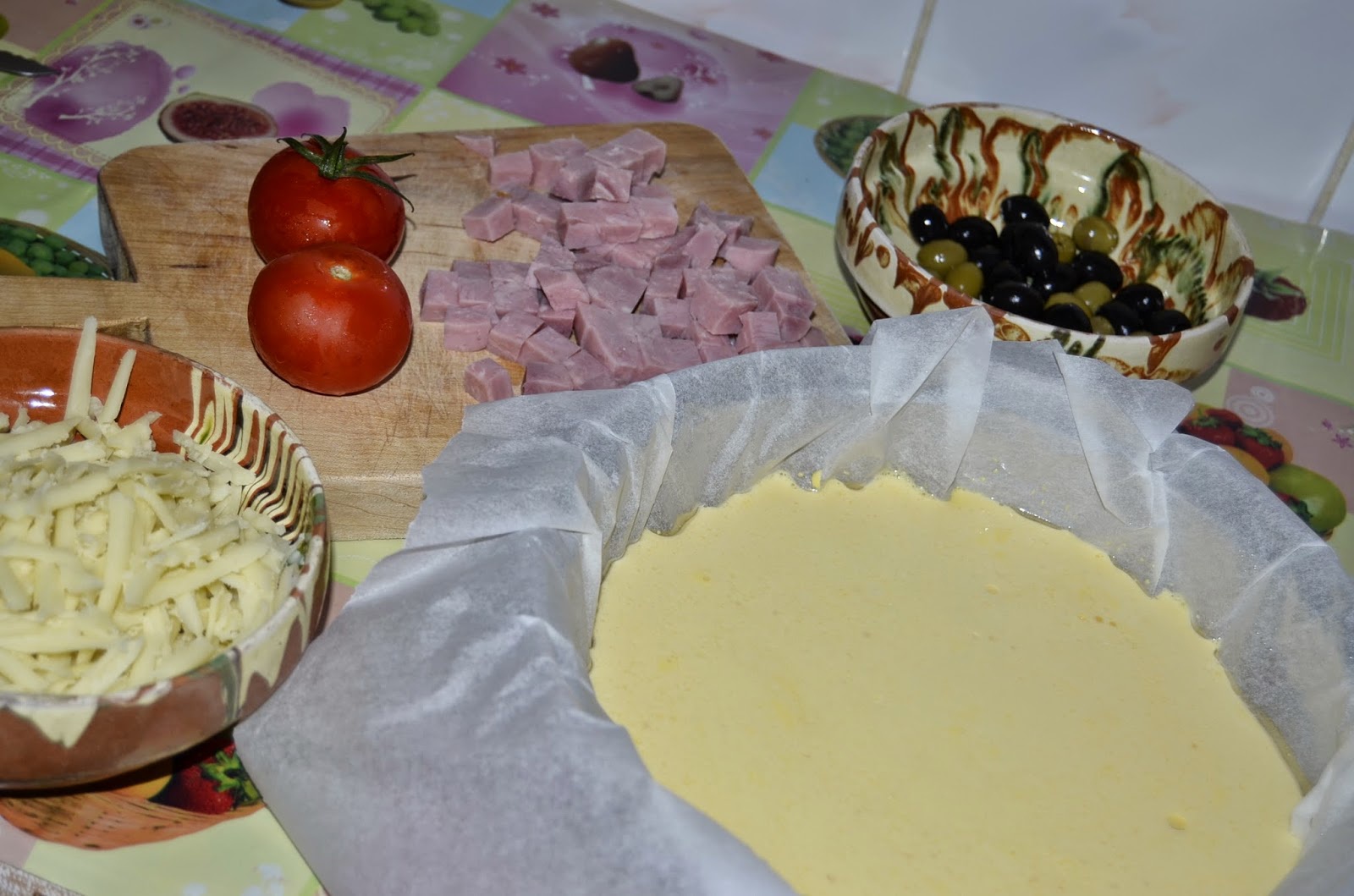 Omleta cu smantana si cascaval