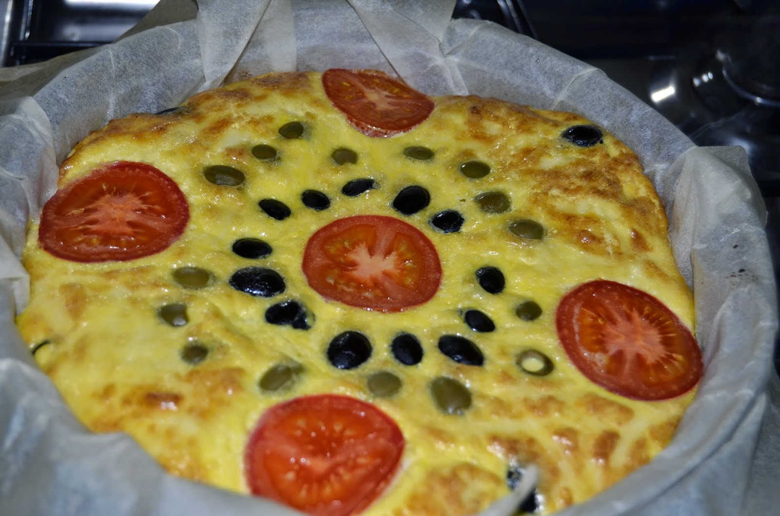 Omleta cu smantana si cascaval