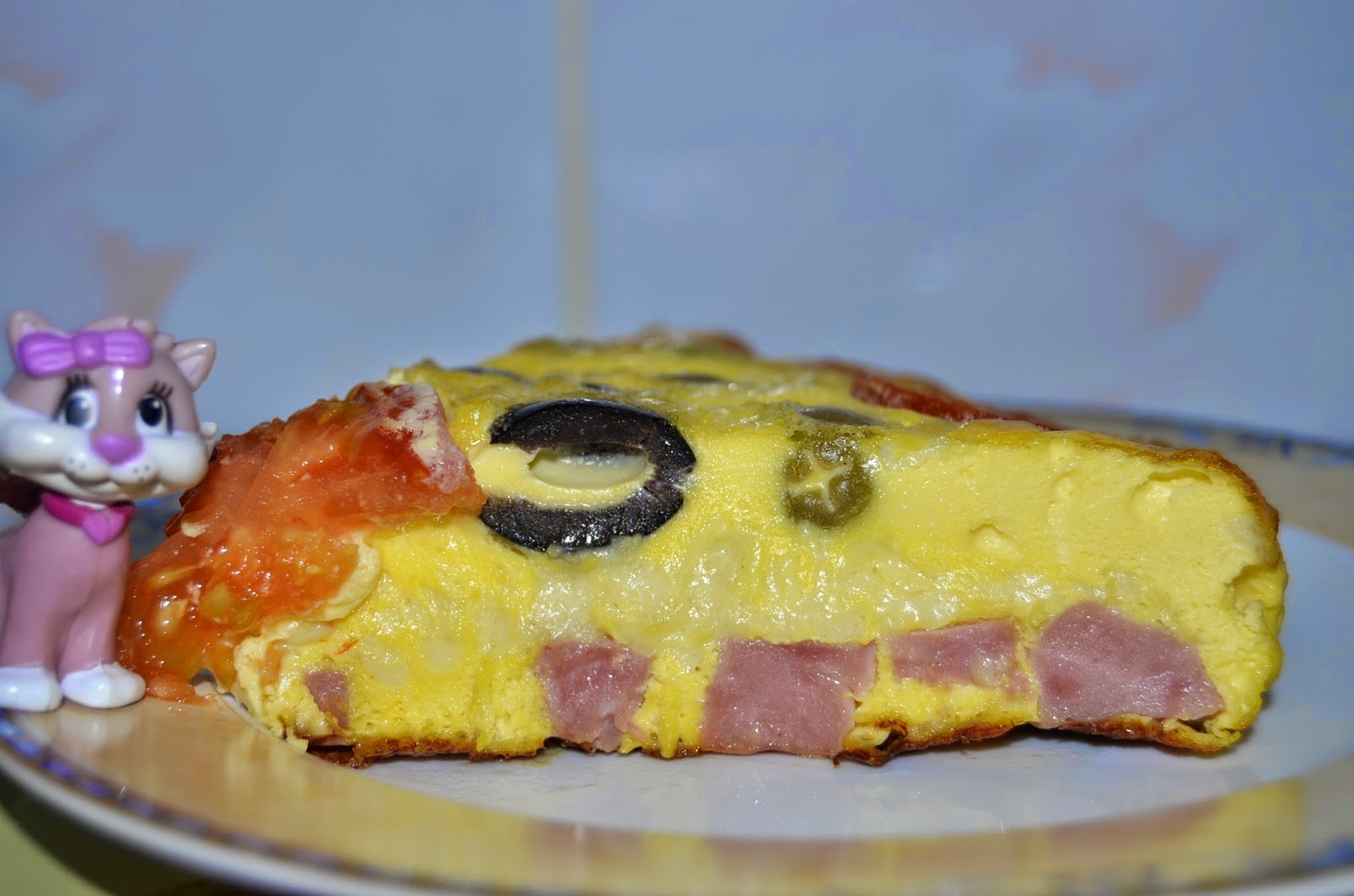 Omleta cu smantana si cascaval