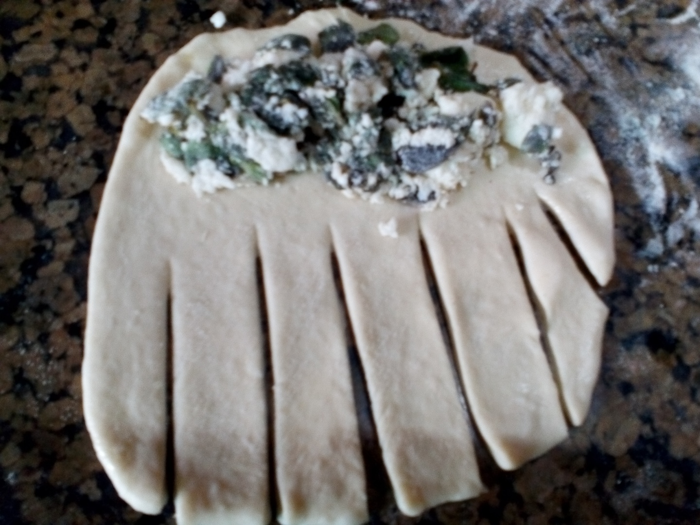 Rozete cu branza si oregano