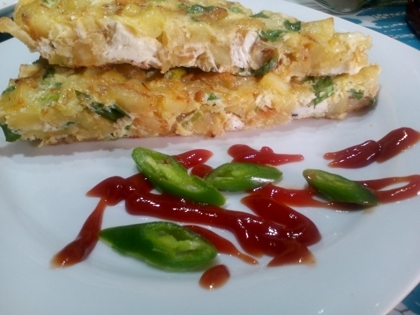 Tortilla arabeasca la cuptor(reteta proprie-Tania)