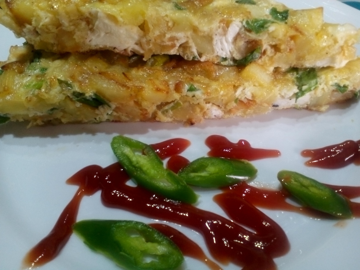 Tortilla arabeasca la cuptor(reteta proprie-Tania)