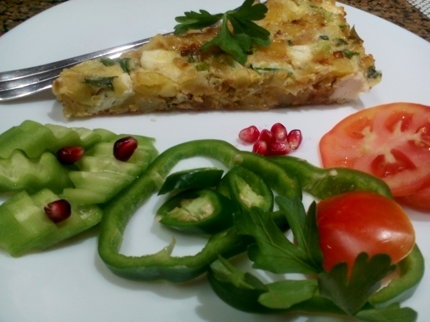 Tortilla arabeasca la cuptor(reteta proprie-Tania)