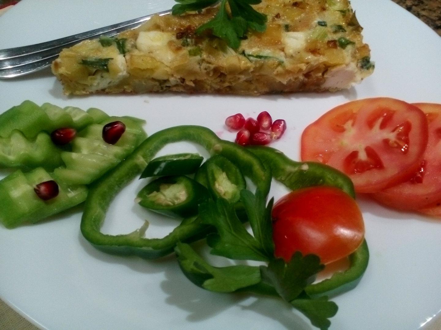 Tortilla arabeasca la cuptor(reteta proprie-Tania)