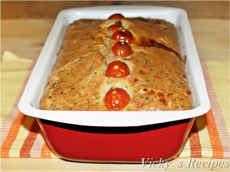 Chec aperitiv cu branza, sunca si masline