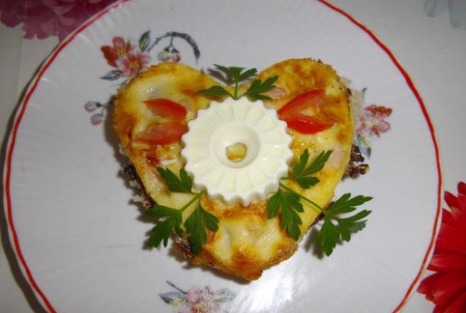 Sandvis cu ou si branza