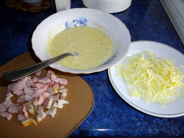 Sandvis cu ou si branza