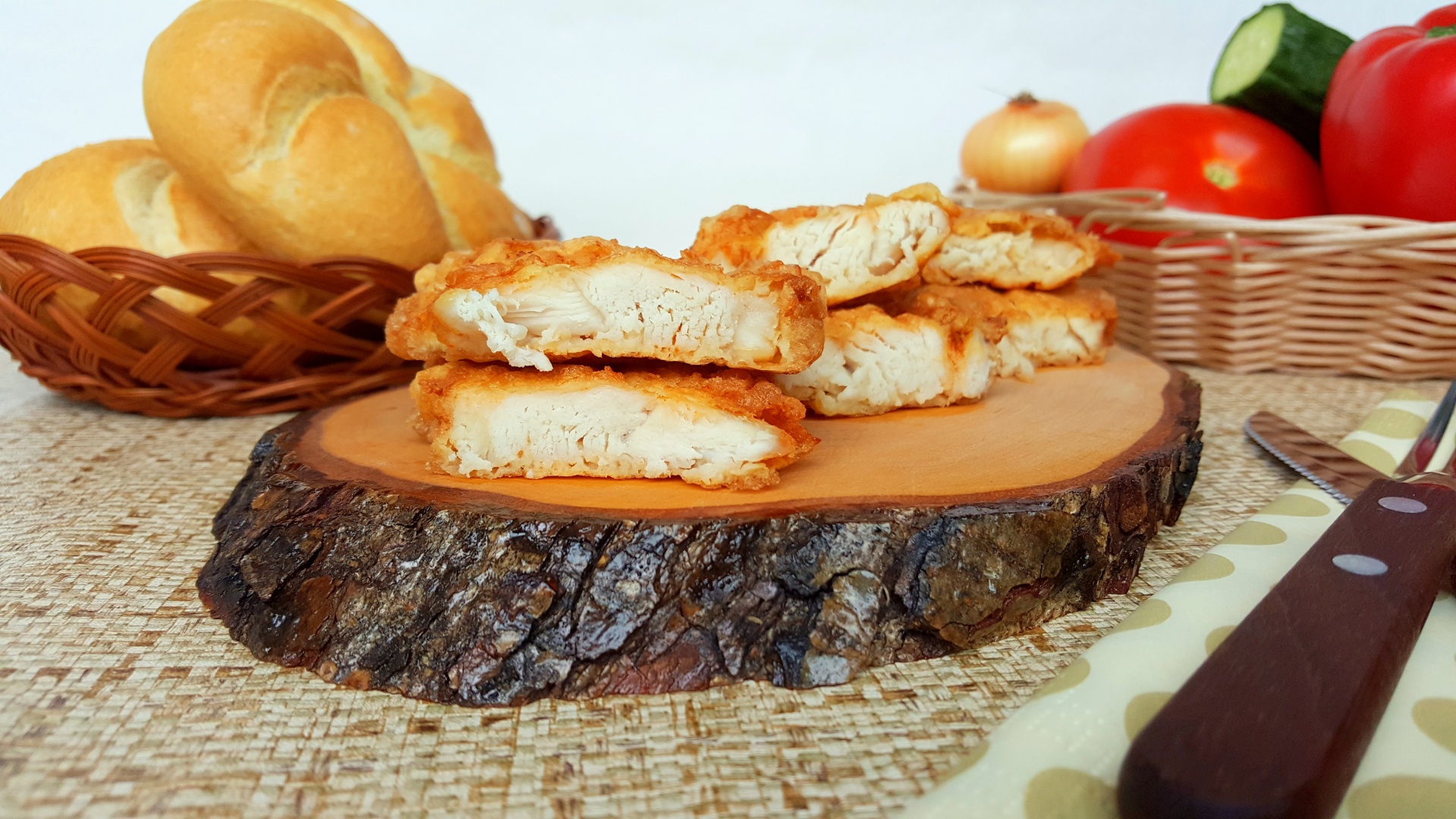 Snitele din muschiulet de pui