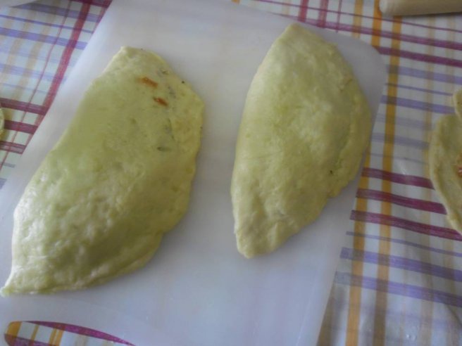 Placinta cu carne, la tigaie