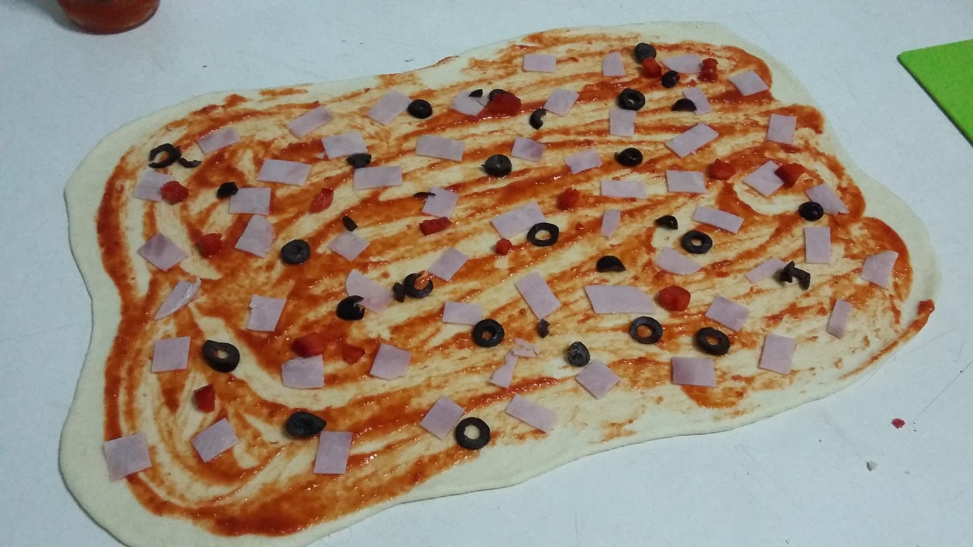 Spirale cu sunca si cascaval