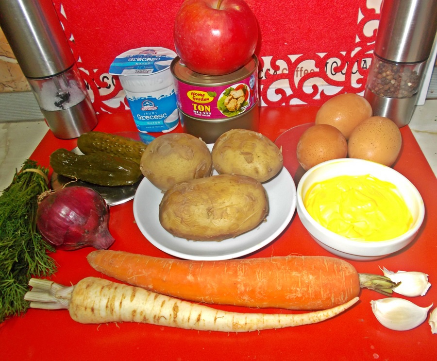 Salata austriaca de peste