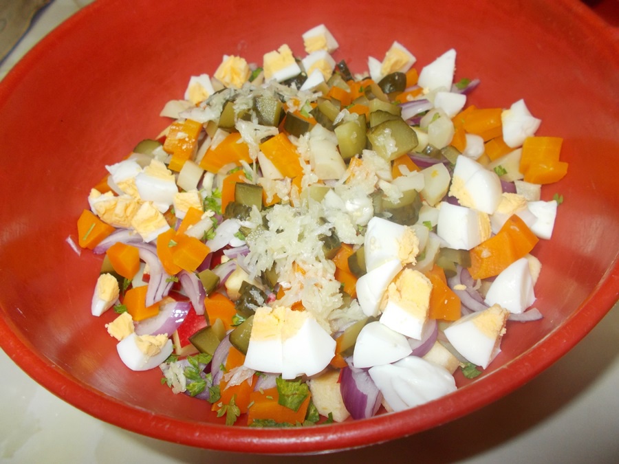 Salata austriaca de peste