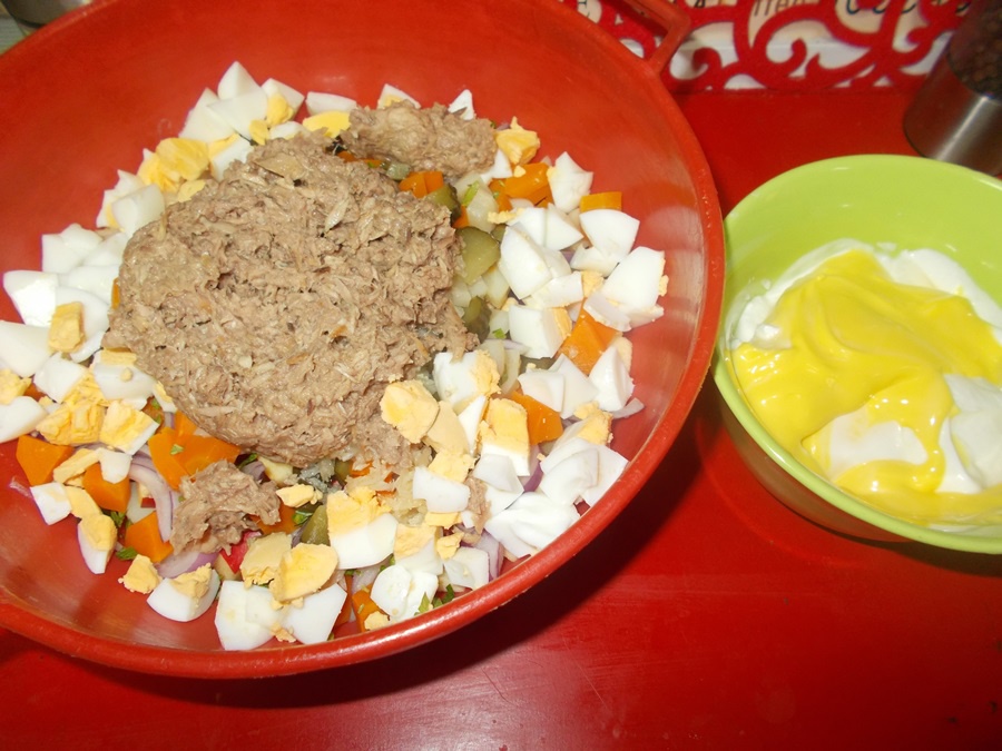 Salata austriaca de peste