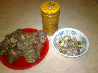 Salata de napi cu oua de prepelita a la Diana - Mic dejun satios