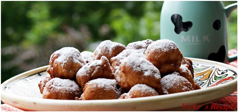 Gogosi rapide cu mere si iaurt