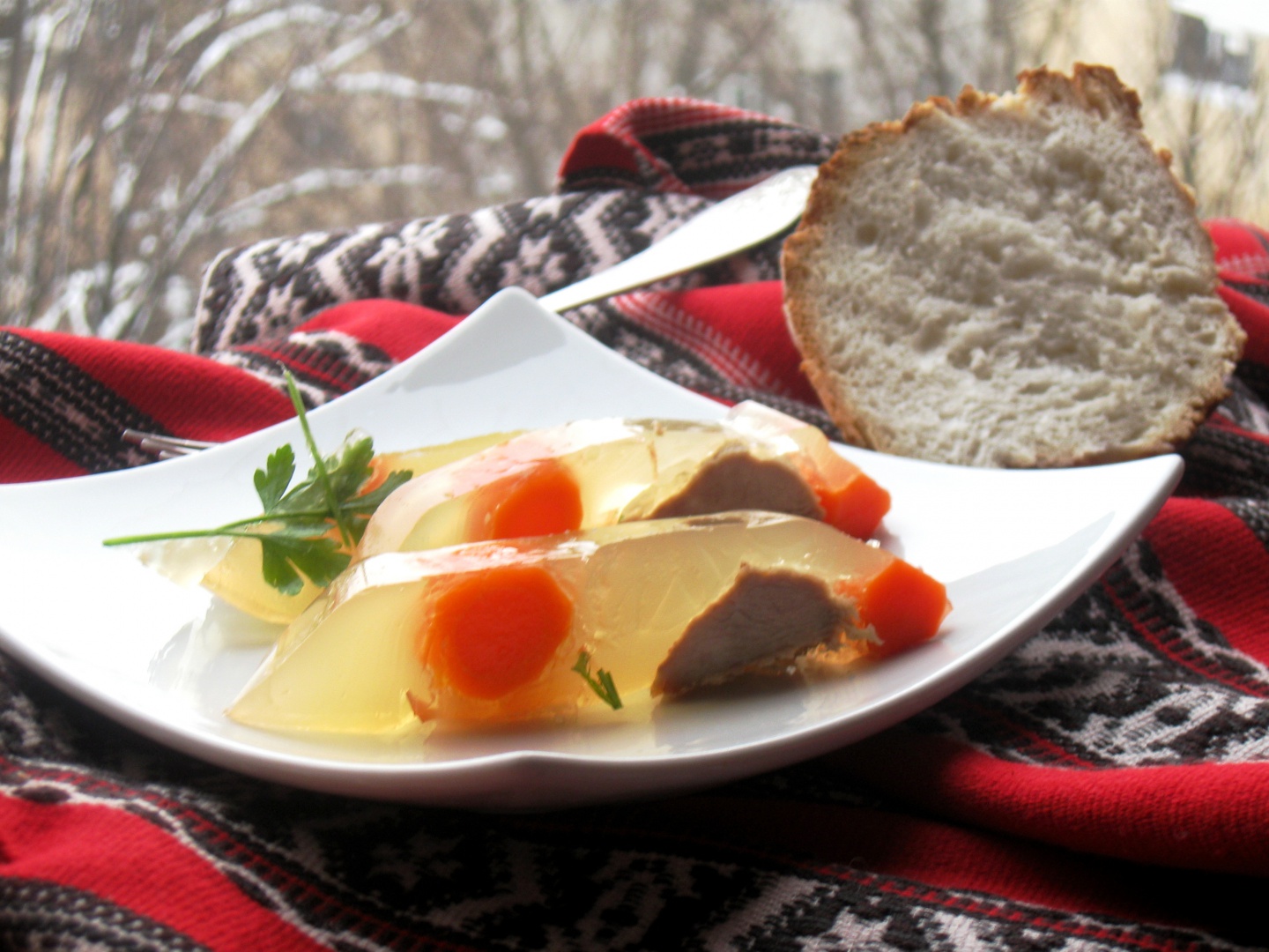 Racitura (piftie) de porc