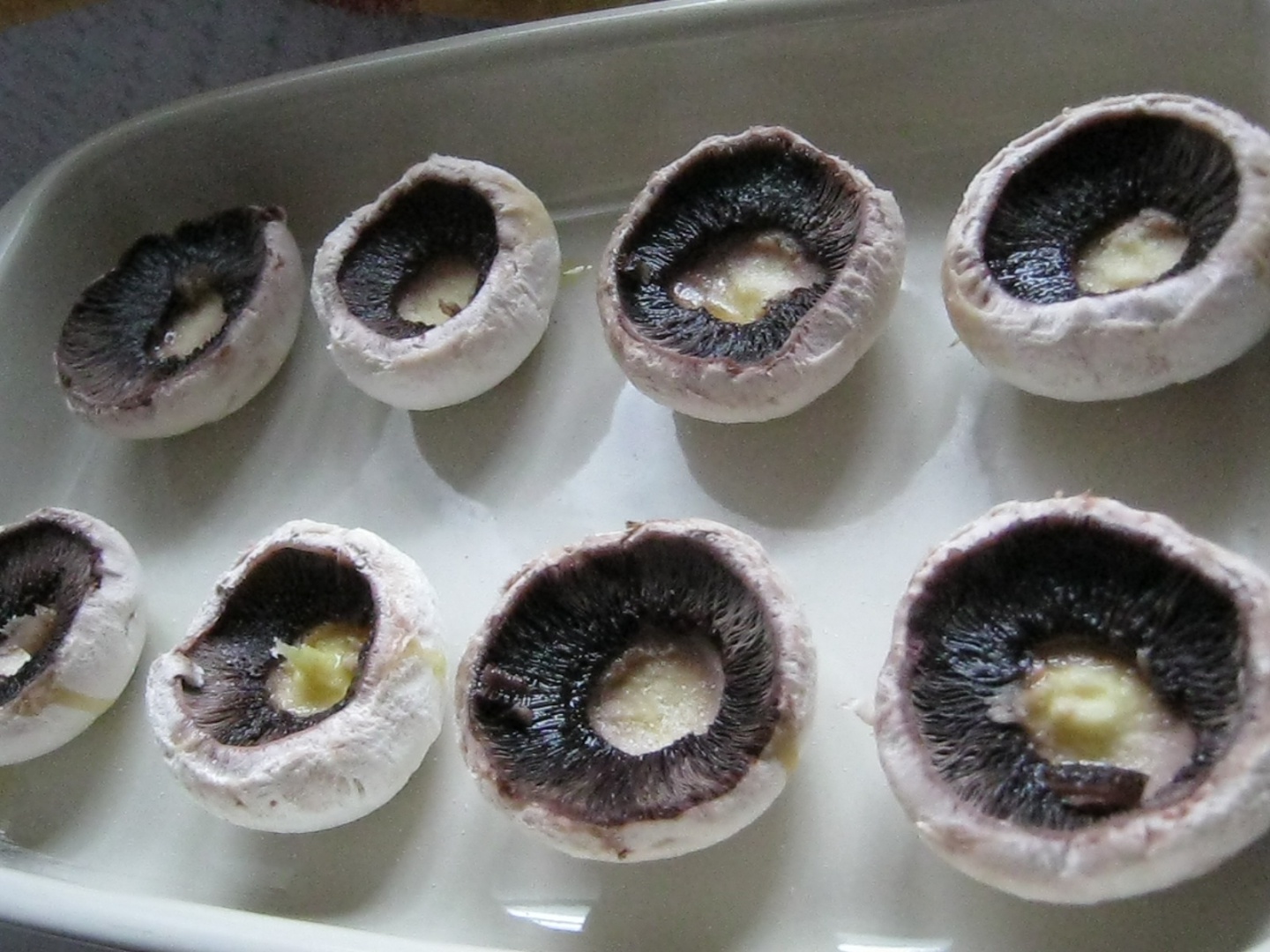 Ciupercute umplute cu mix de legume