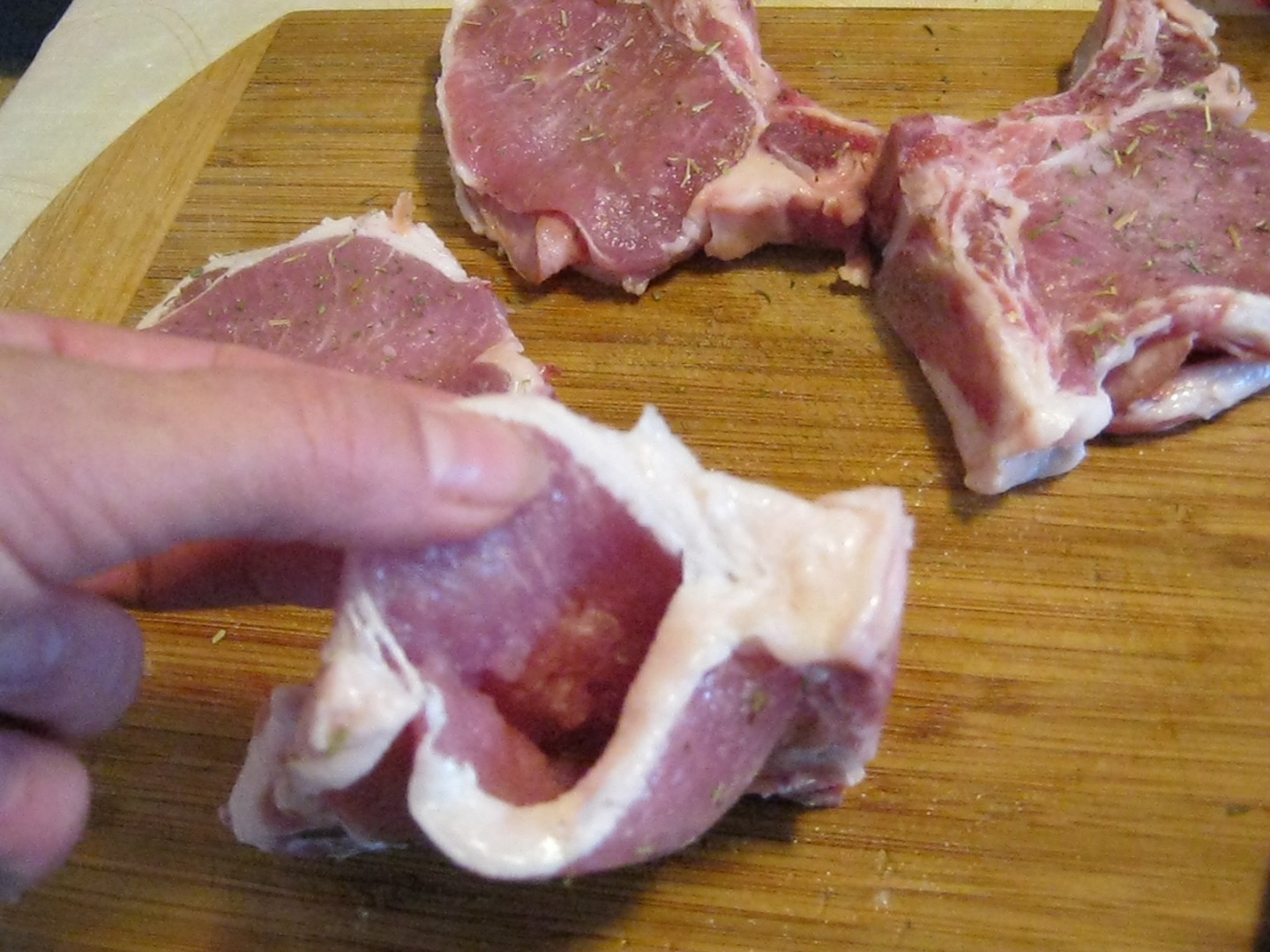 Cotlete umplute cu ciuperci