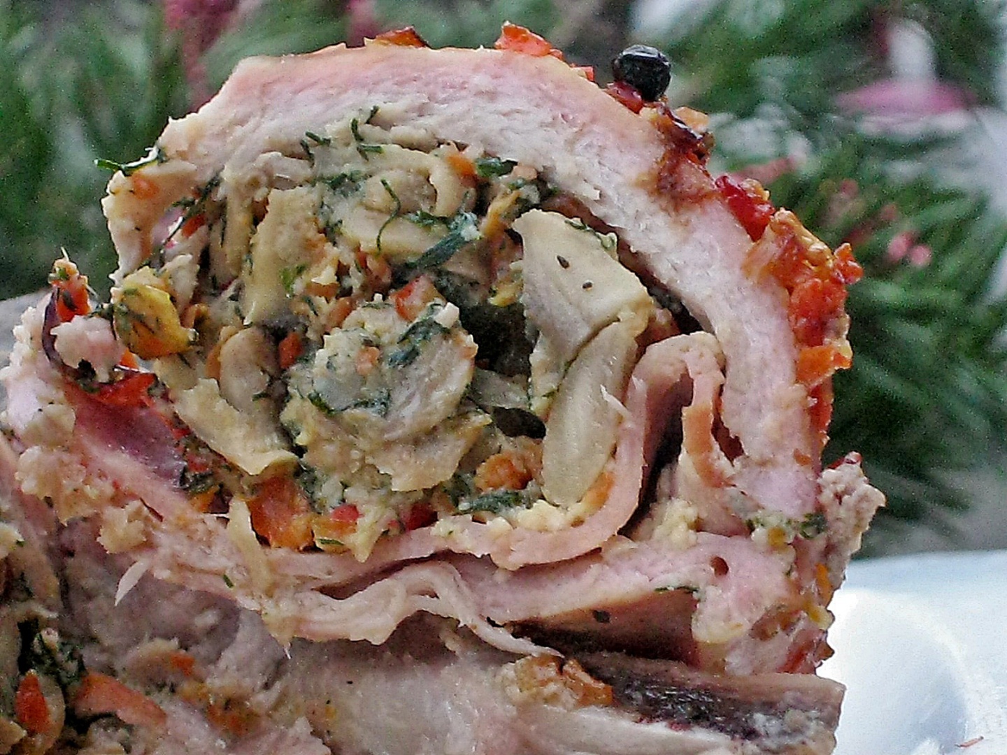 Cotlete umplute cu ciuperci