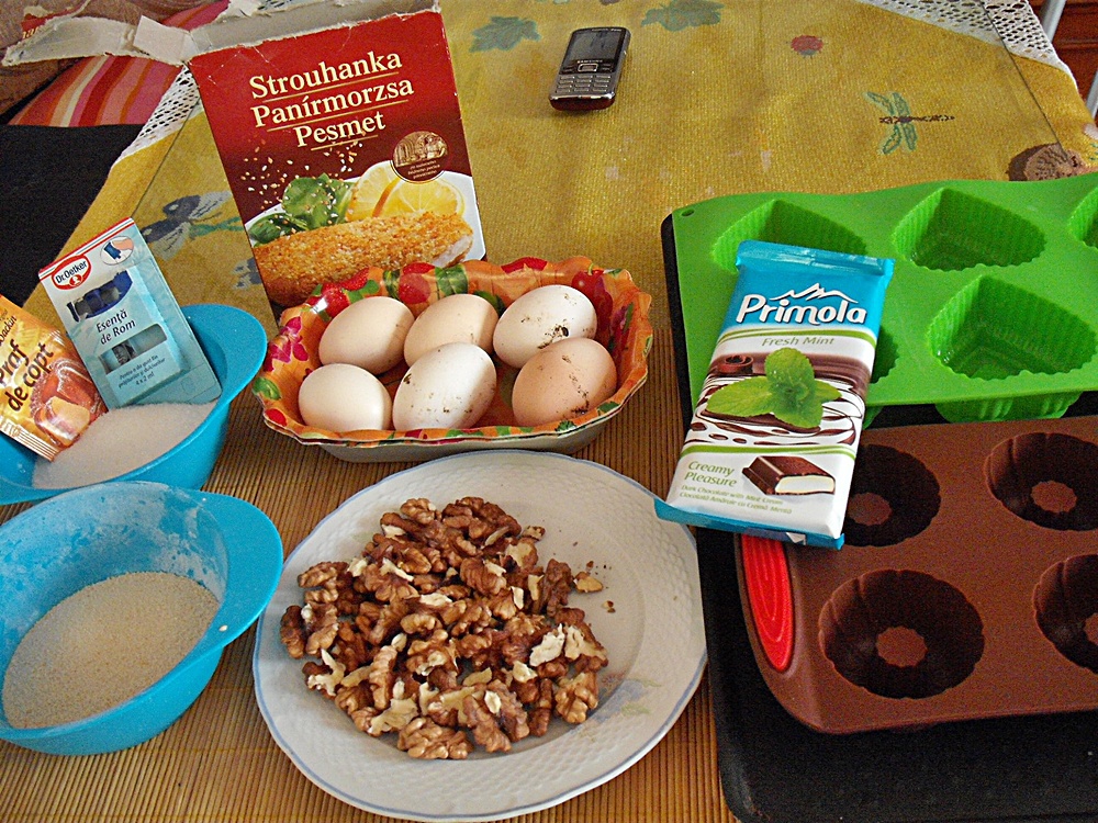 Mini gugulufi si inimioare mentolate