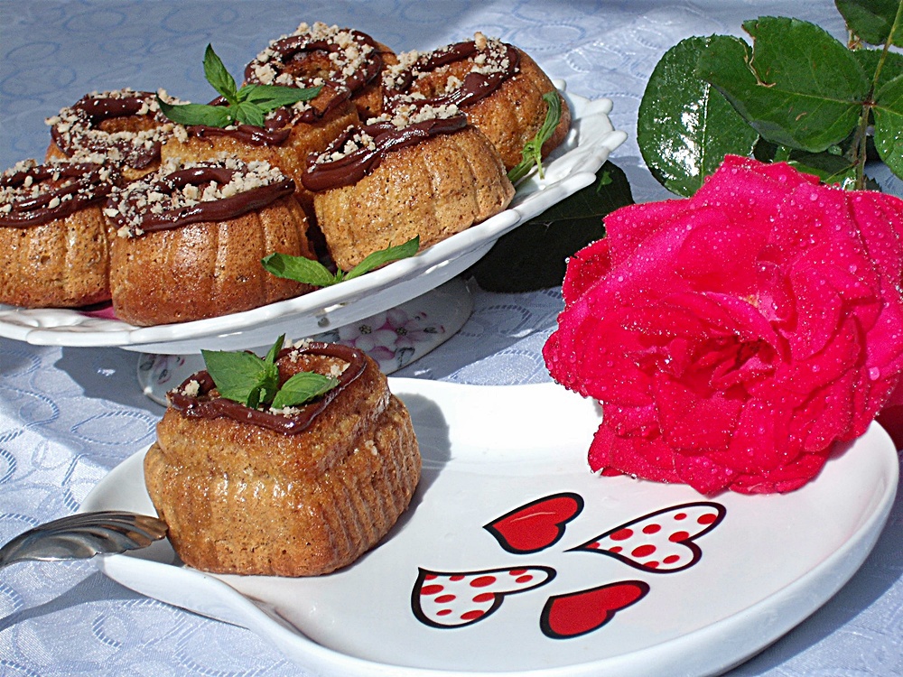 Mini gugulufi si inimioare mentolate