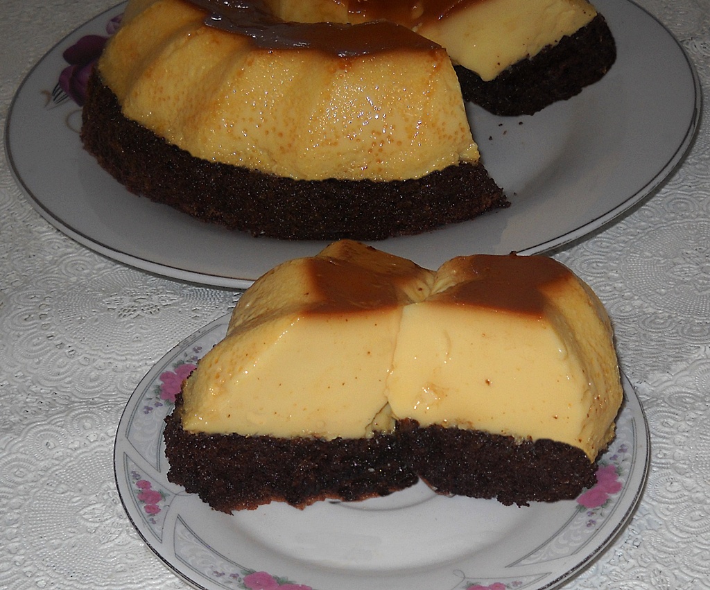 Prăjitură cu cremă de zahăr ars