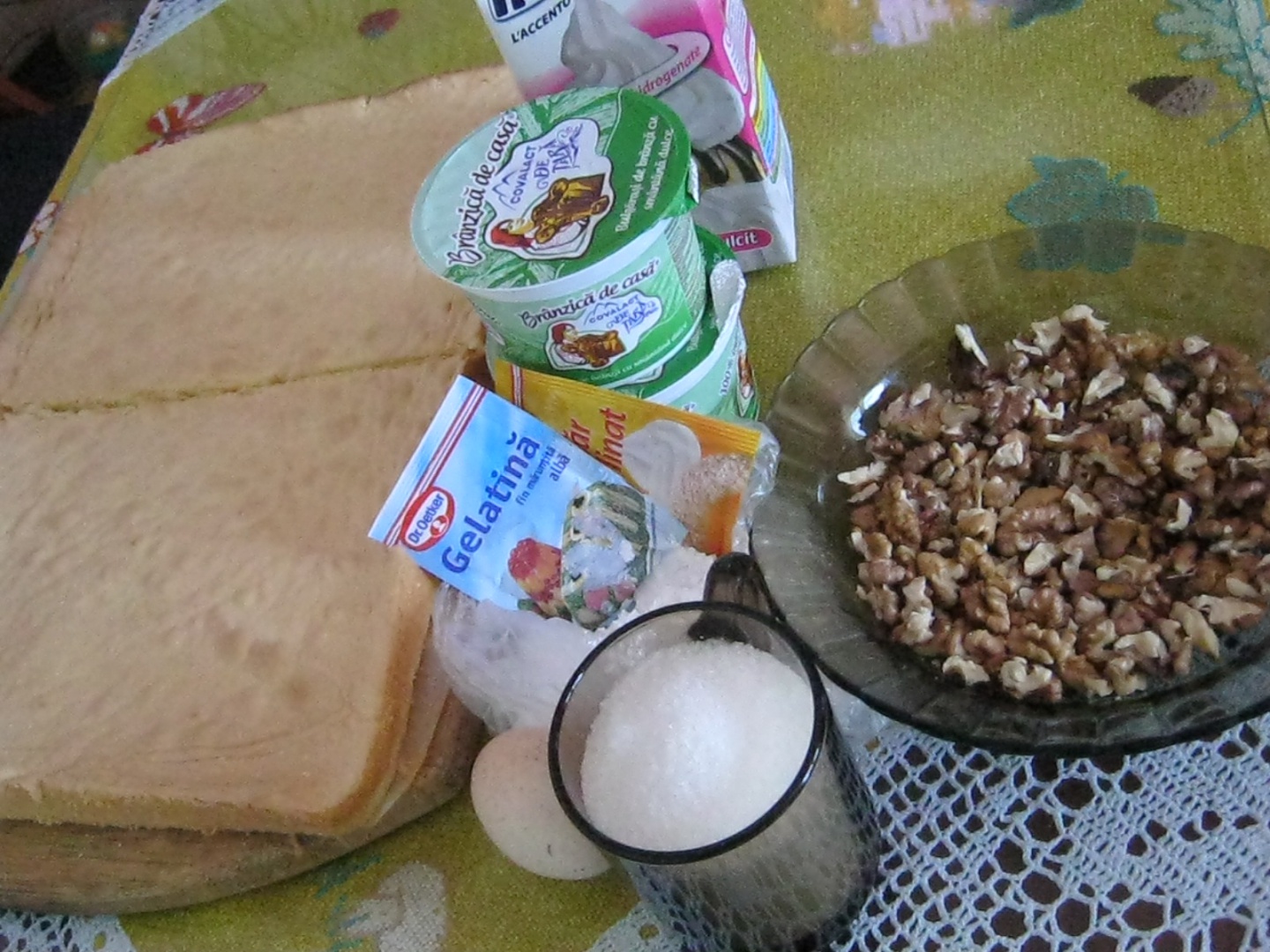 Prajitura cu krantz si crema de branza