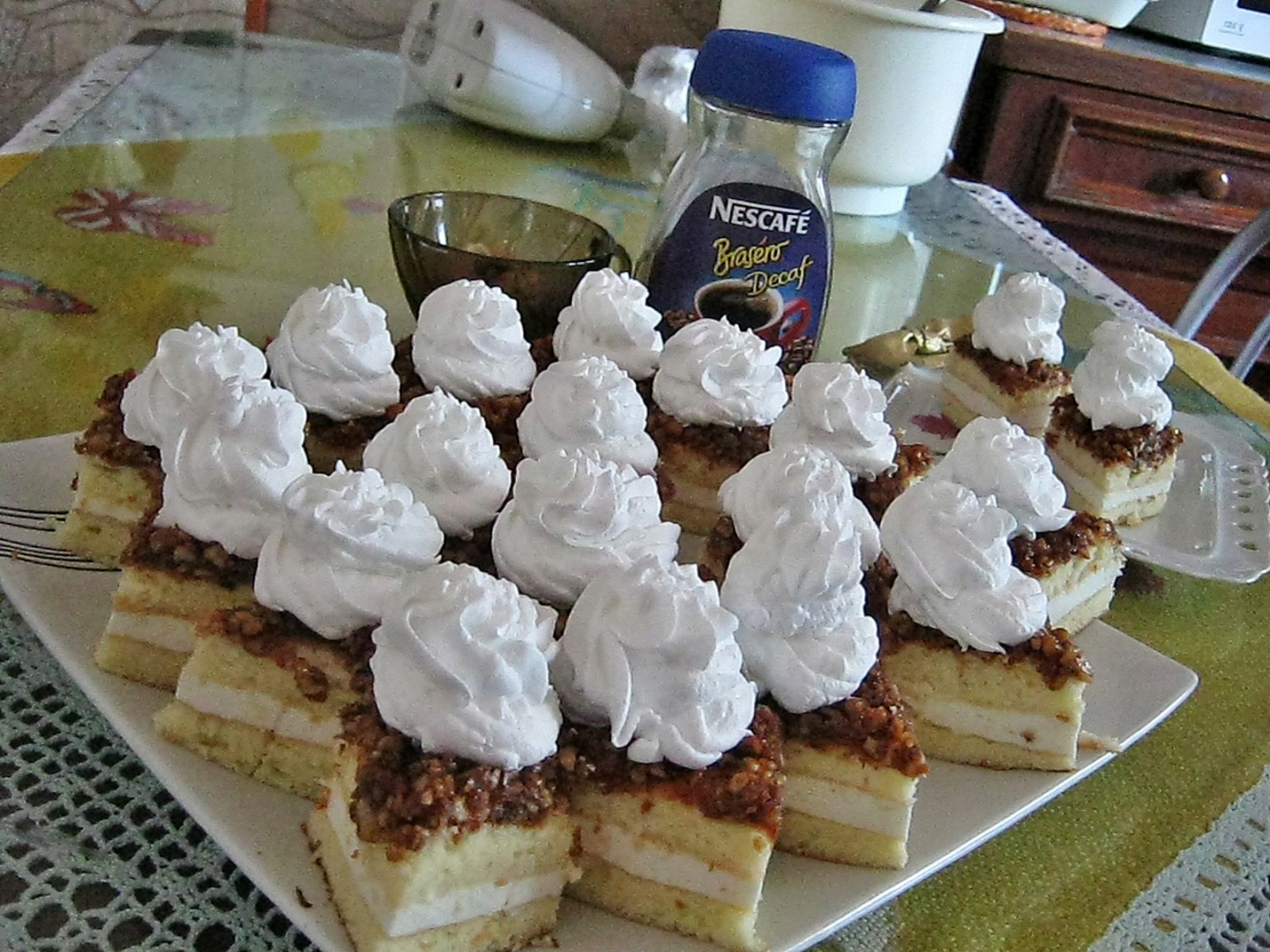 Prajitura cu krantz si crema de branza