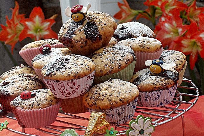 Briose cu inima calda