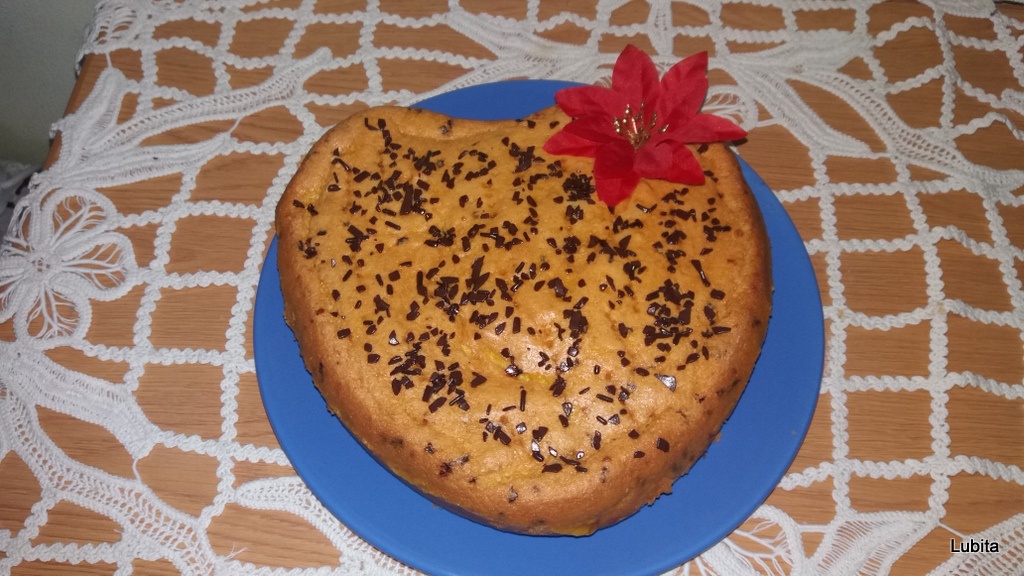 Prajitura cu portocale si ciocolata