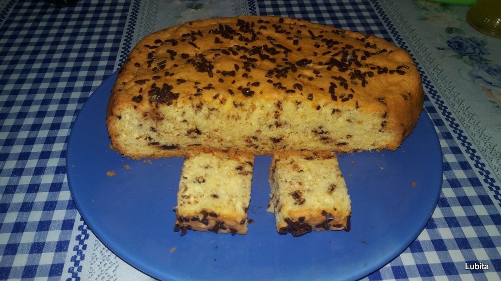 Prajitura cu portocale si ciocolata