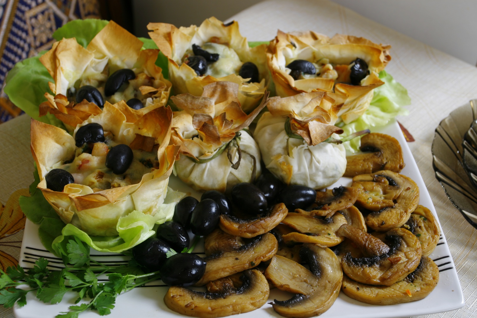 Boccelute cu pui si legume