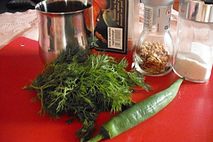 Scrumbie aromata, pe gratar