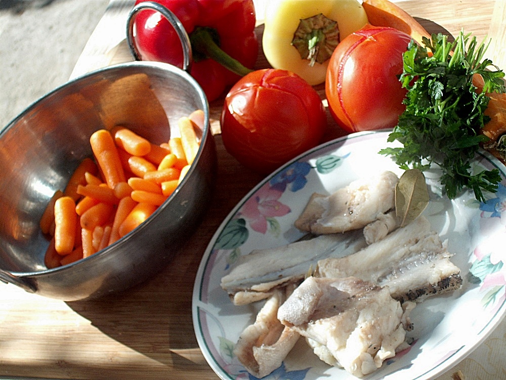 Turnulete aromate din salau cu legume