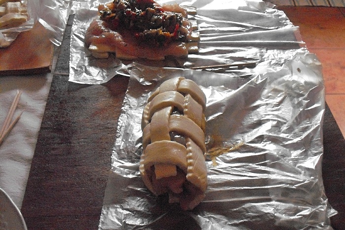 Rulouri de pui in foietaj