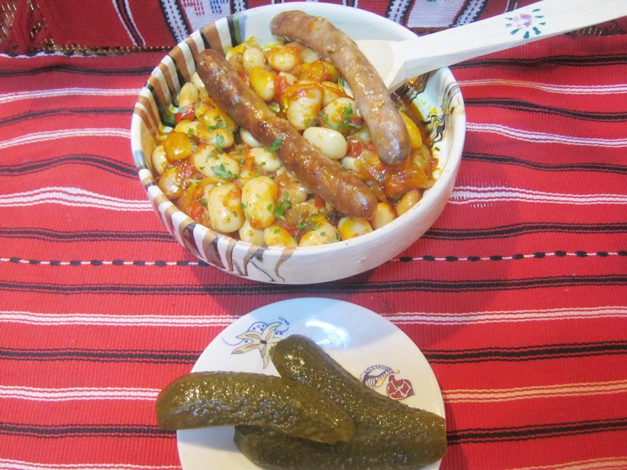 Plachie de fasole boabe