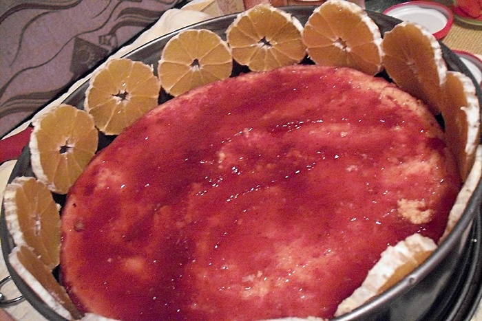 Tort cu gem ,portocale si kiwi