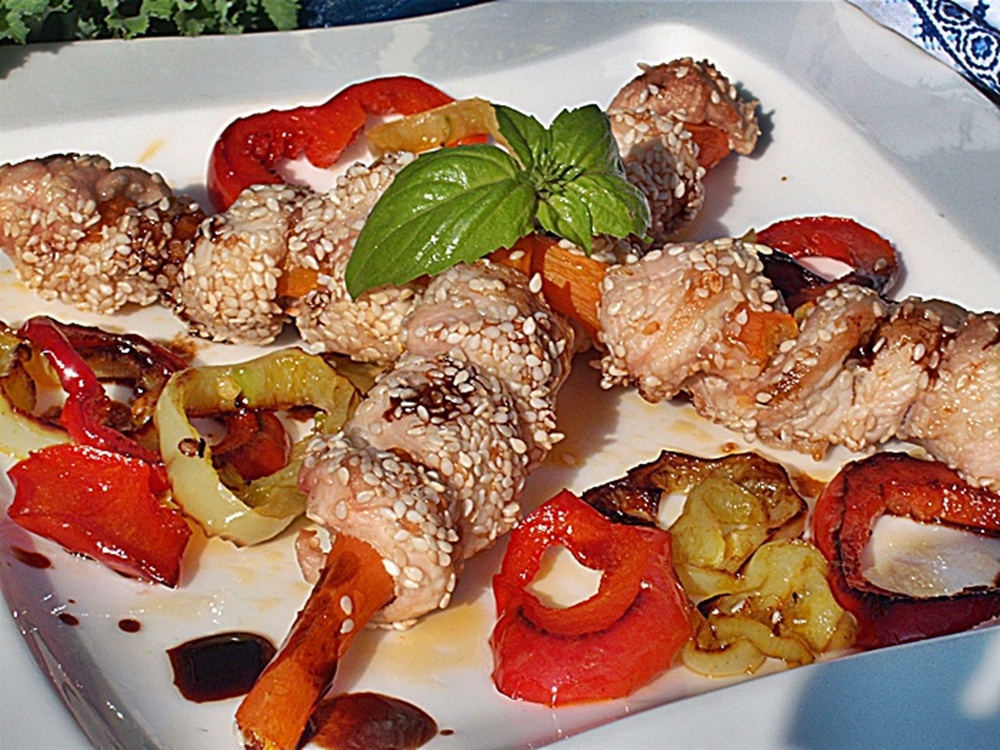 Spirale de pui pe morcovi