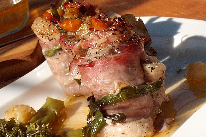 Costite de porc umplute