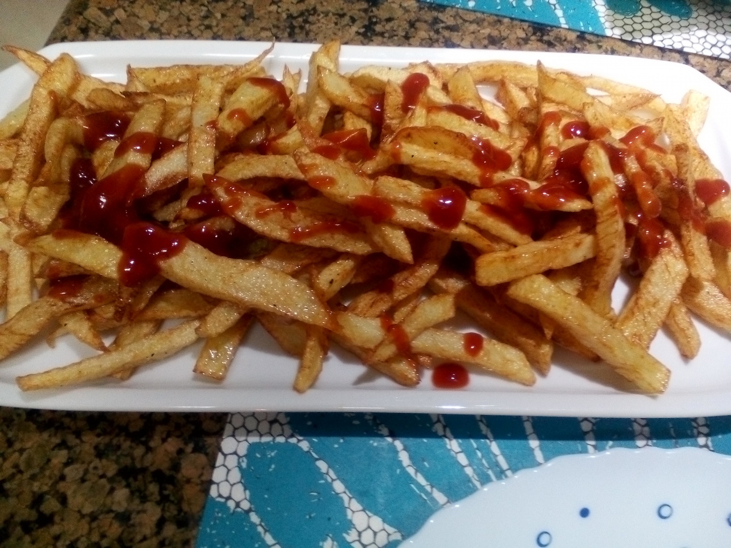 Peste tilapia prajit cu lamaie si cumin