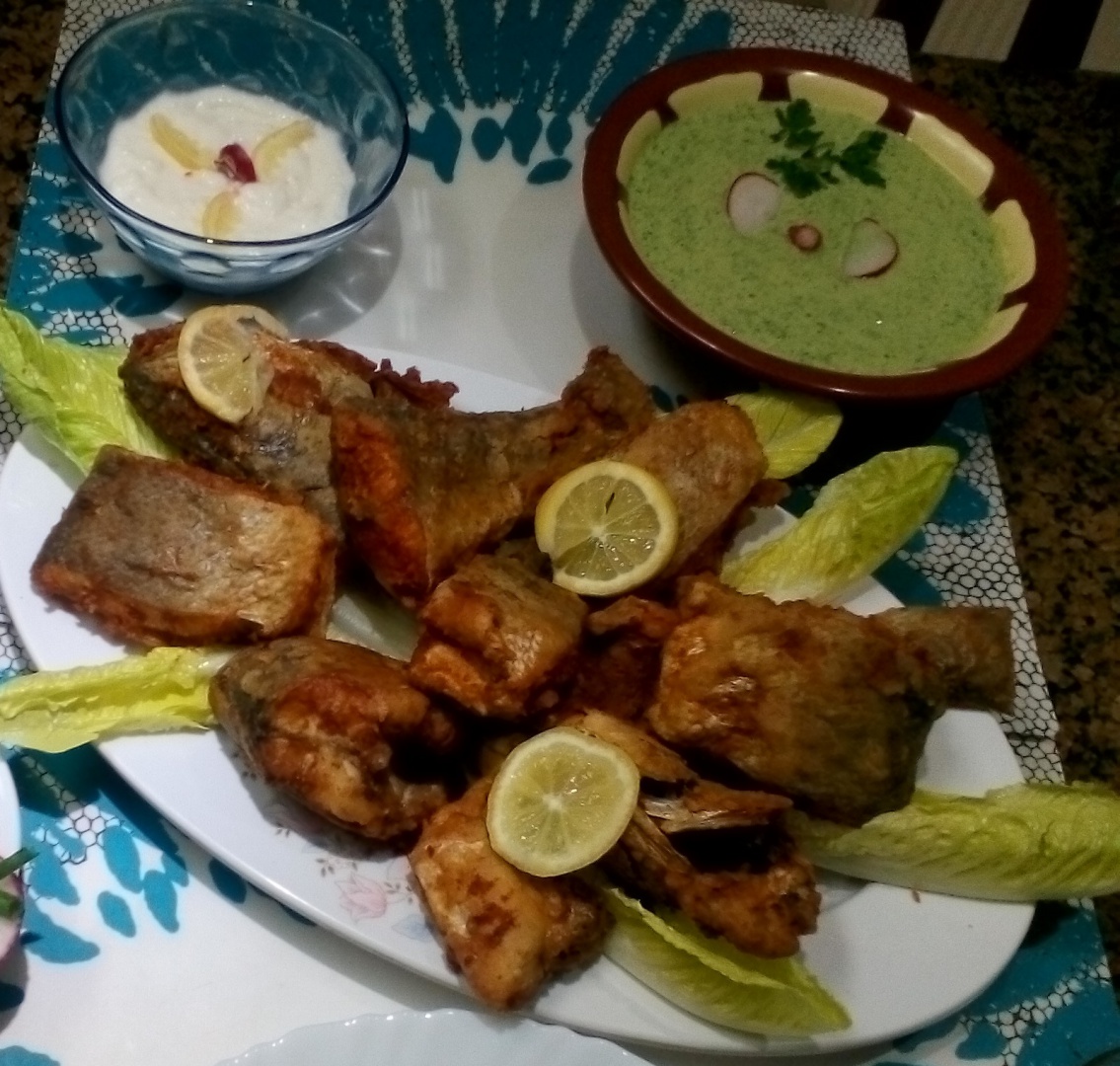 Peste tilapia prajit cu lamaie si cumin