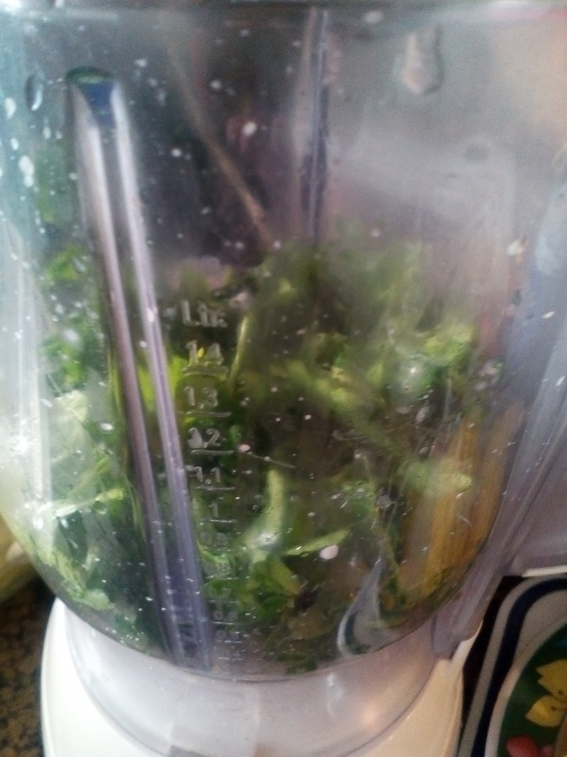 Baqdunsye-Pasta de patrunjel cu sos de susan(tahini)