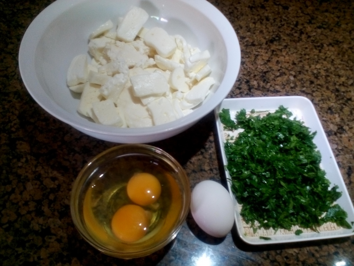 Trandafiri cu branza sarata