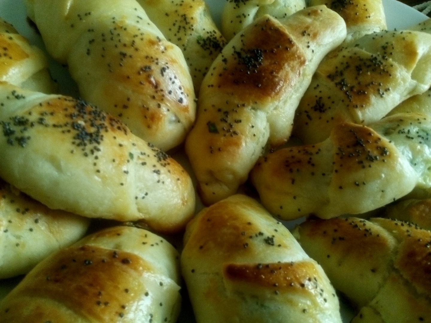 Trandafiri cu branza sarata