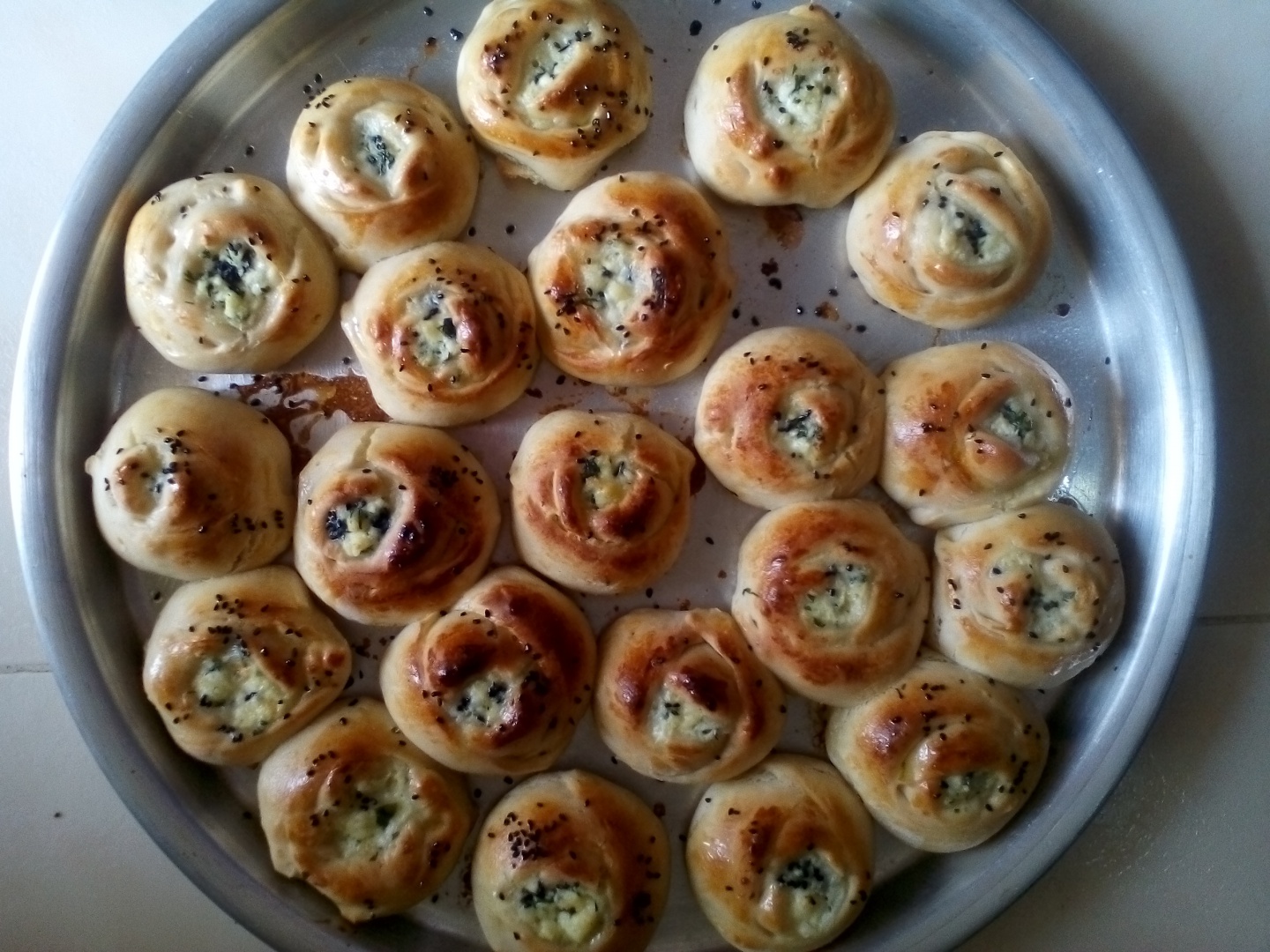 Trandafiri cu branza sarata