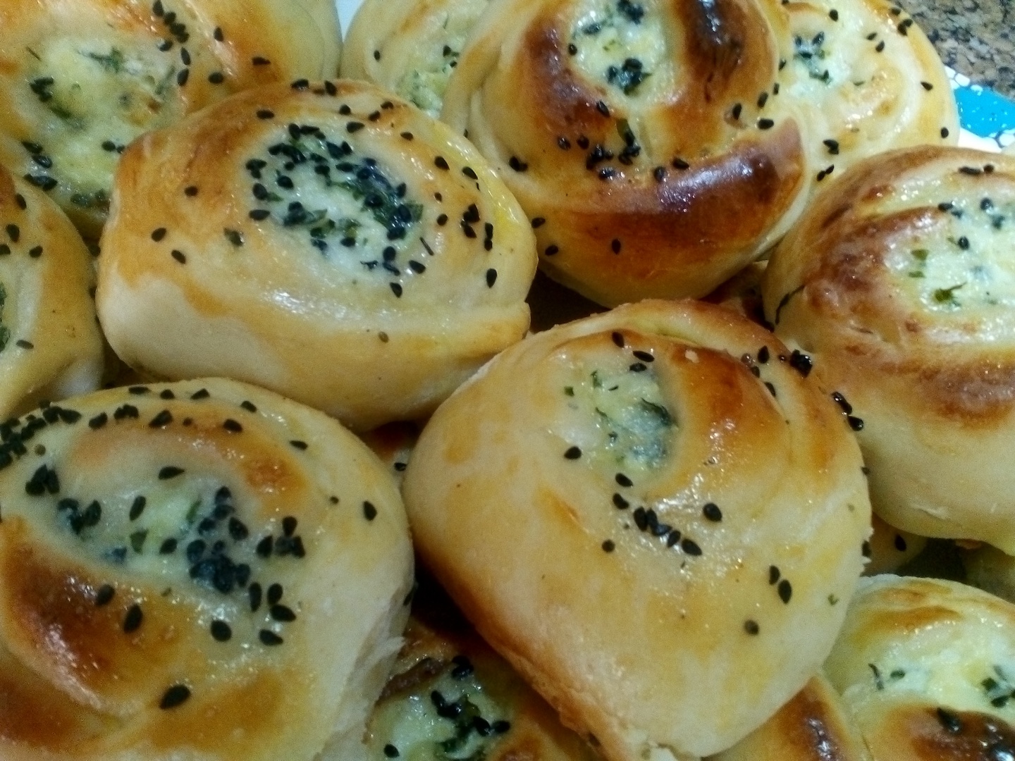 Trandafiri cu branza sarata